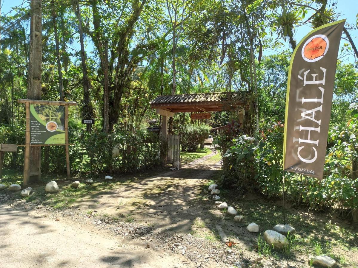 Ecoisa De Chacara - Casa De Vidro, Casa De Campo Morretes Luaran gambar